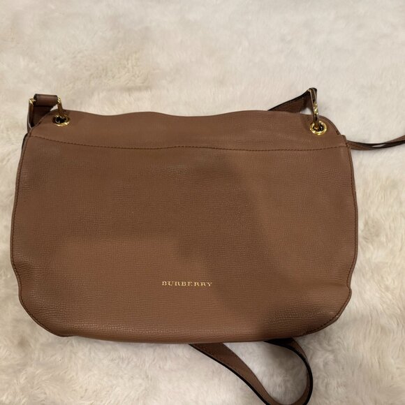 Tan Burberry crossbody bad - Picture 1 of 3